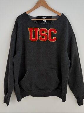 USC Trojans Off the Shoulder Sweatshirt
